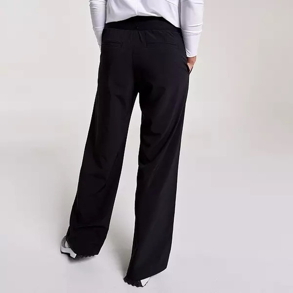 Worn once! Calia Truelight Wide Leg pant, black size Large short - inseam 29.5” - Picture 2 of 8